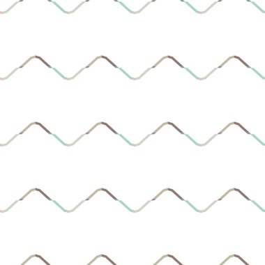 Geometrik süslemeli vektör deseni. Kusursuz tasarım dokusu