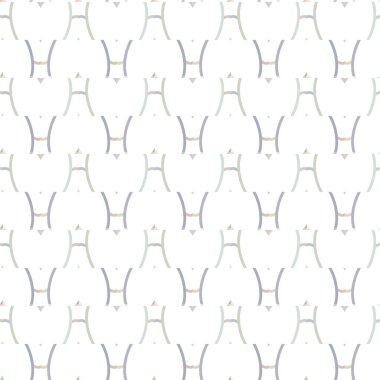 Geometrik süslemeli vektör deseni. Kusursuz tasarım dokusu 