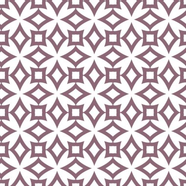 Geometrik süslemeli vektör deseni. Kusursuz tasarım dokusu