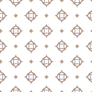 Geometrik süslemeli kusursuz desen. vektör illüstrasyonu
