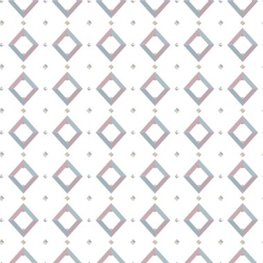 Geometrik süslemeli vektör deseni. Kusursuz tasarım dokusu 