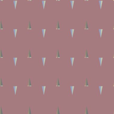 Geometrik süslemeli vektör deseni. Kusursuz tasarım dokusu 