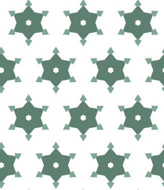 Geometrik süslemeli vektör deseni. Kusursuz tasarım dokusu 