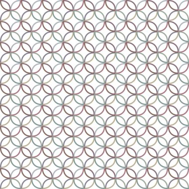 Geometrik süslemeli vektör deseni. Kusursuz tasarım dokusu 