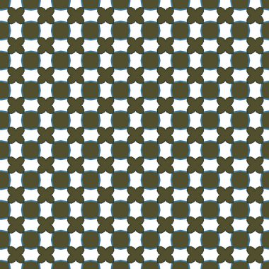 Geometrik süslemeli vektör deseni. Kusursuz tasarım dokusu