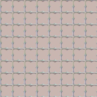 Geometrik süslemeli vektör deseni. Kusursuz tasarım dokusu