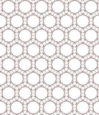 Geometrik süslemeli vektör deseni. Kusursuz tasarım dokusu 