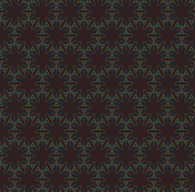 Geometrik süslemeli vektör deseni. Kusursuz tasarım dokusu 