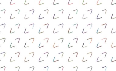 Geometrik süslemeli vektör deseni. Kusursuz tasarım dokusu