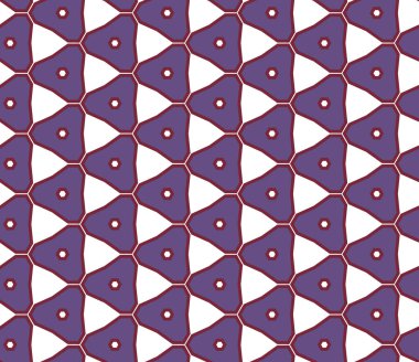 Geometrik süslemeli vektör deseni. Kusursuz tasarım dokusu