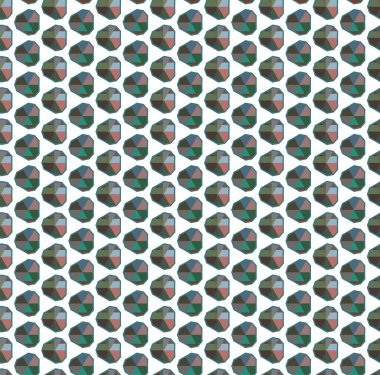 Geometrik süslemeli vektör deseni. Kusursuz tasarım dokusu 