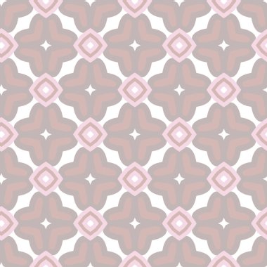 Geometrik süslemeli vektör deseni. Kusursuz tasarım dokusu