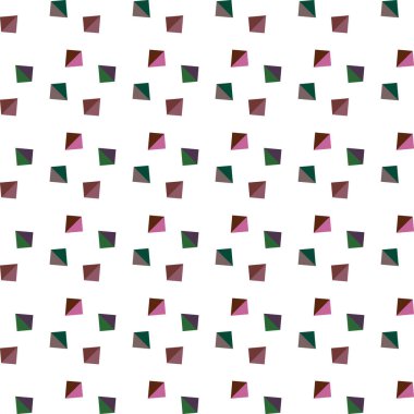 Geometrik süslemeli vektör deseni. Kusursuz tasarım dokusu