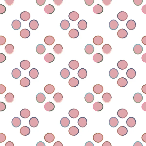 Geometrik Süslemeli Vektör Deseni Kusursuz Tasarım Dokusu — Stok Vektör