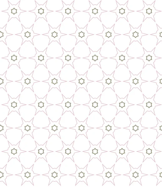 Geometrisches Ornamentales Vektormuster Nahtlose Design Textur — Stockvektor