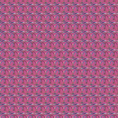 Geometrik süslemeli vektör deseni. Kusursuz tasarım dokusu 