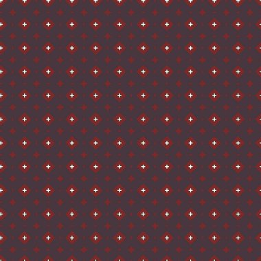 Geometrik süslemeli vektör deseni. Kusursuz tasarım dokusu