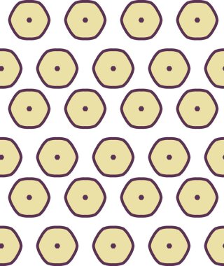 Geometrik süslemeli vektör deseni. Kusursuz tasarım dokusu 