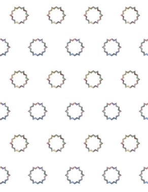 Geometrik süslemeli vektör deseni. Kusursuz tasarım dokusu 