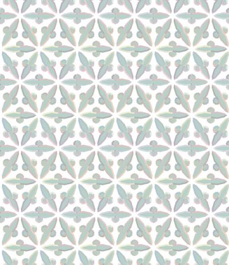 Geometrik süslemeli vektör deseni. Kusursuz tasarım dokusu 