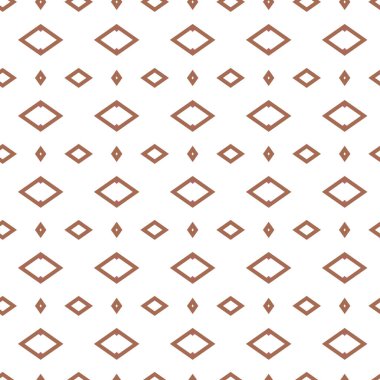 Geometrik süslemeli vektör deseni. Kusursuz tasarım dokusu 