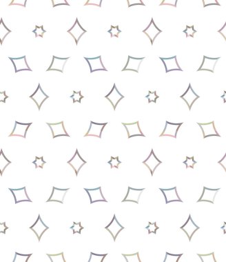 Geometrik süslemeli vektör deseni. Kusursuz tasarım dokusu