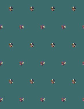 Geometrik süslemeli vektör deseni. Kusursuz tasarım dokusu 