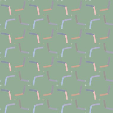 Geometrik süslemeli vektör deseni. Kusursuz tasarım dokusu 