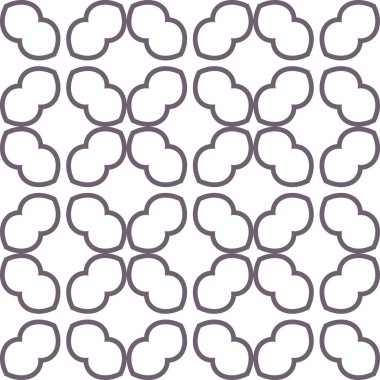 Geometrik süslemeli vektör deseni. Kusursuz tasarım dokusu 