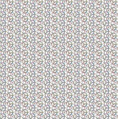 Geometrik süslemeli vektör deseni. Kusursuz tasarım dokusu 