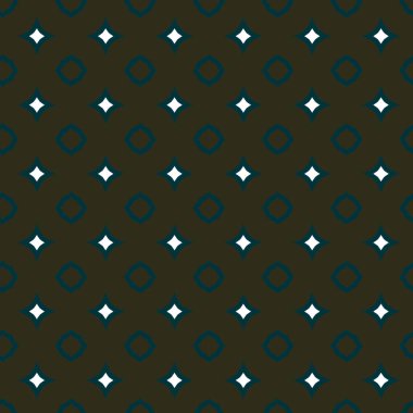 Geometrik şekilli kusursuz desen. vektör illüstrasyonu