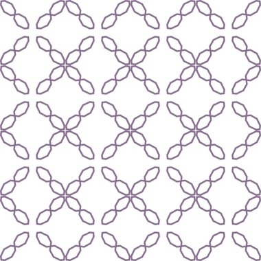Geometrik süslemeli vektör deseni. Kusursuz tasarım dokusu 