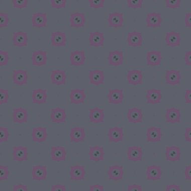 Geometrik süslemeli vektör deseni. Kusursuz tasarım dokusu 