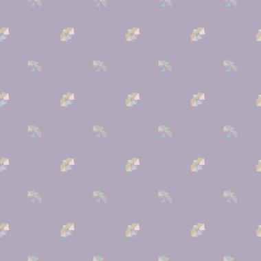 Geometrik süslemeli kusursuz desen. vektör illüstrasyonu