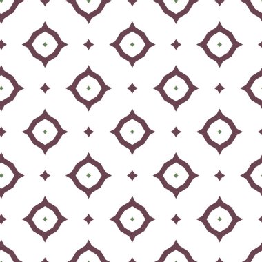 Geometrik süslemeli vektör deseni. Kusursuz tasarım dokusu 