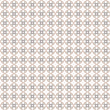 Geometrik süslemeli vektör deseni. Kusursuz tasarım dokusu 