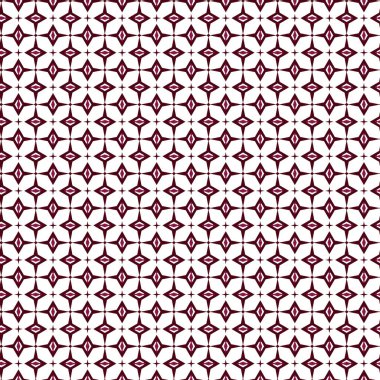 Geometrik süslemeli vektör deseni. Kusursuz tasarım dokusu 