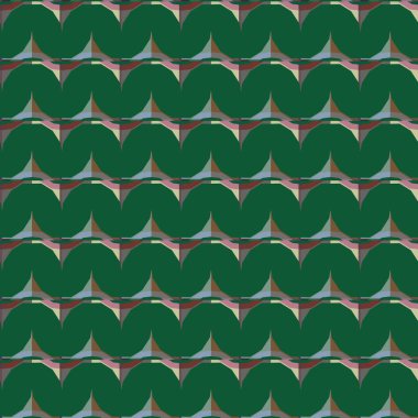 Geometrik süslemeli vektör deseni. Kusursuz tasarım dokusu