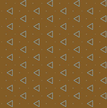 Geometrik süslemeli vektör deseni. Kusursuz tasarım dokusu