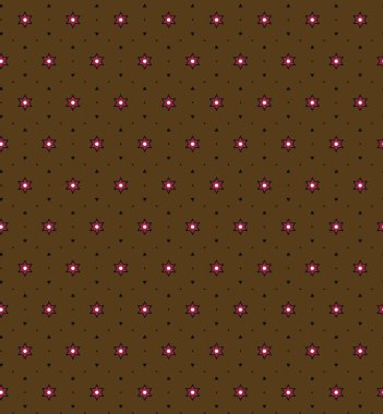 Geometrik süslemeli vektör deseni. Kusursuz tasarım dokusu 