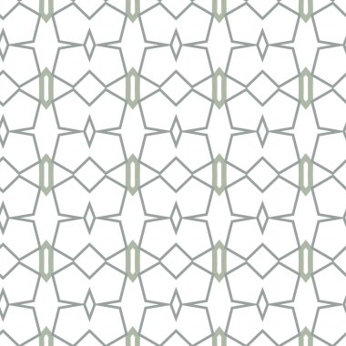 Geometrik süslemeli vektör deseni. Kusursuz tasarım dokusu 