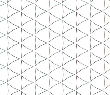 Geometrik süslemeli vektör deseni. Kusursuz tasarım dokusu