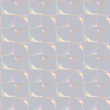 Geometrik süslemeli vektör deseni. Kusursuz tasarım dokusu 