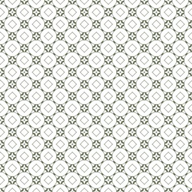 Geometrik süslemeli vektör deseni. Kusursuz tasarım dokusu 