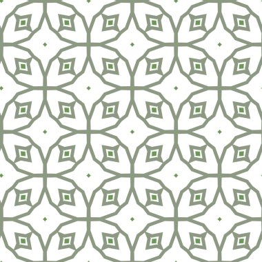 Geometrik süslemeli kusursuz desen. vektör illüstrasyonu