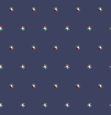 Geometrik süslemeli vektör deseni. Kusursuz tasarım dokusu