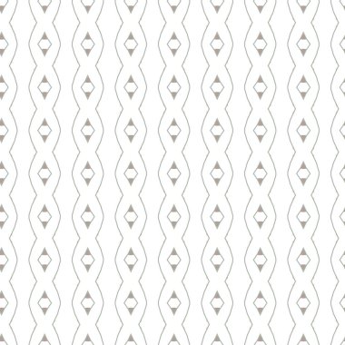Geometrik süslemeli vektör deseni. Kusursuz tasarım dokusu 