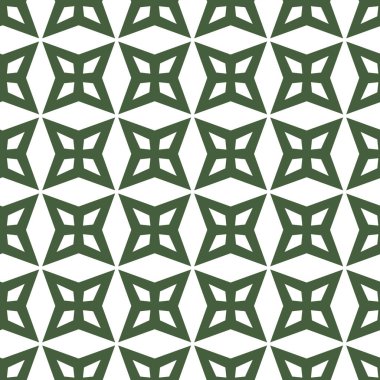 Geometrik süslemeli vektör deseni. Kusursuz tasarım dokusu