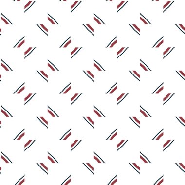 Geometrik süslemeli vektör deseni. Kusursuz tasarım dokusu