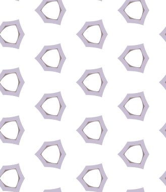 Geometrik süslemeli vektör deseni. Kusursuz tasarım dokusu 